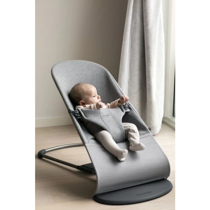 BabyBjorn Bliss 3D Jersey - Light Grey 3 BabyBjorn Bliss 3D Jersey - Light Grey - Image 2