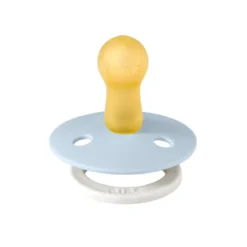 BIBS Colour GLOW Latex Pacifiers - Iron/Baby Blue - 2 Pack 9 BIBS Colour GLOW Latex Pacifiers - Iron/Baby Blue - 2 Pack -Pushchairs Store 200271 5713795201105 bibs colour babyblueglow