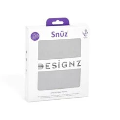 Snuz Crib 2pk Sheets - Grey