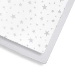 Snuz 2pk CotBed Sheets - Stars 9 Snuz 2pk CotBed Sheets - Stars -Pushchairs Store 2180 zoom
