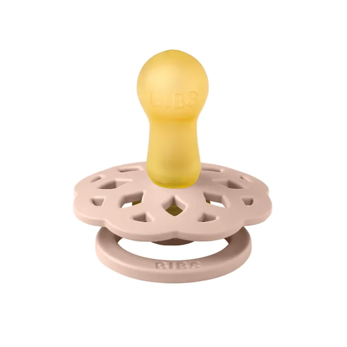 BIBS Boheme Latex Pacifiers - Woodchuck/Blush - 2 Pack 5 BIBS Boheme Latex Pacifiers - Woodchuck/Blush - 2 Pack - Image 3