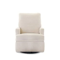 Madison Swivel Glider Recliner Chair – Bouclé Style