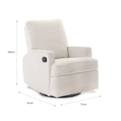 Madison Swivel Glider Recliner Chair – Bouclé Style 14 Madison Swivel Glider Recliner Chair – Bouclé Style -Pushchairs Store 22ob3605 04 measurements 01 scaled 1