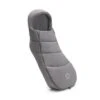 Bugaboo Footmuff Grey Melange -Pushchairs Store 2306010068 footmuff gm front 1