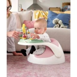 Snug Floor Seat With Activity Tray - Blossom -Pushchairs Store 2 4 5