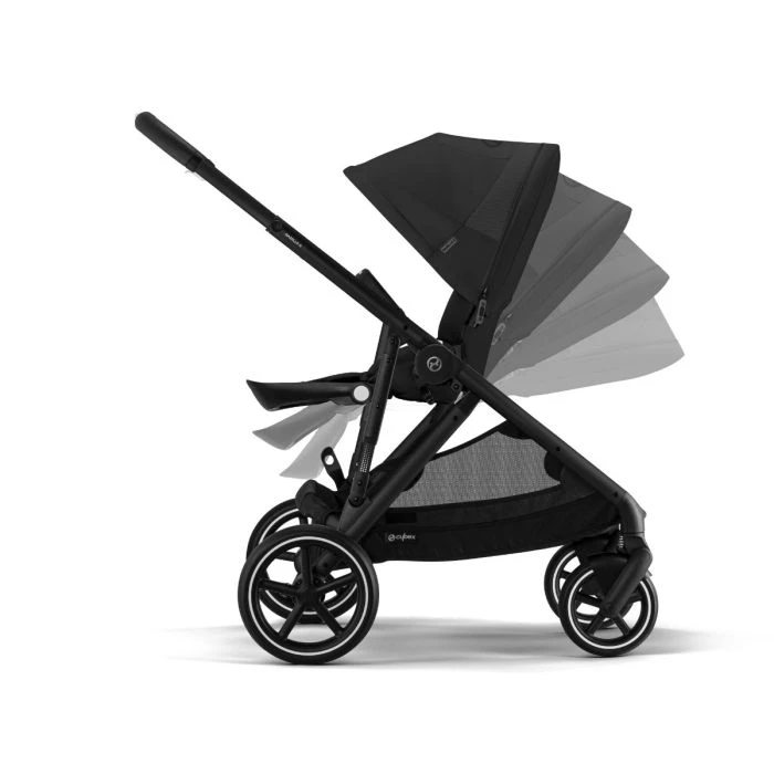 Gazelle S Pushchair Black - Black Moon 4 Gazelle S Pushchair Black - Black Moon - Image 2