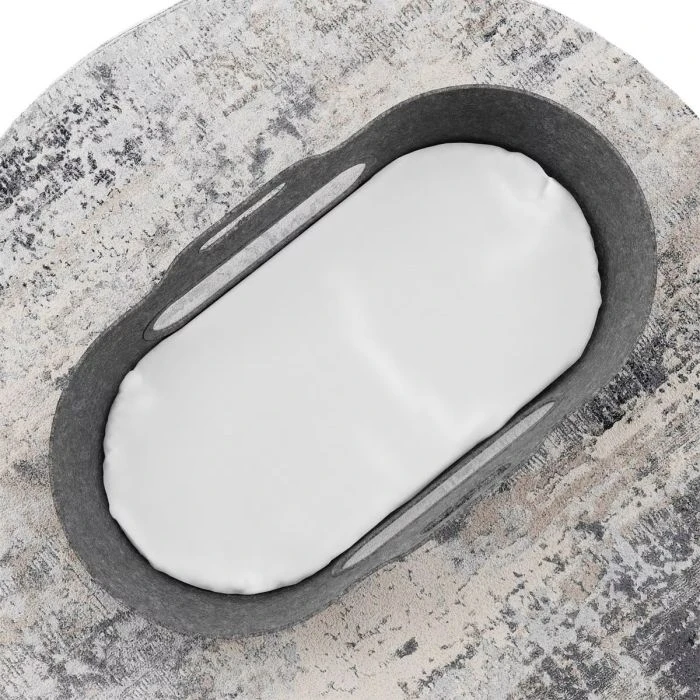 SnuzBaskit Dark Grey Moses Basket & Natural Stand 7 SnuzBaskit Dark Grey Moses Basket & Natural Stand - Image 5