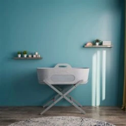 SnuzBaskit Dark Grey Moses Basket & Dove Stand 11 SnuzBaskit Dark Grey Moses Basket & Dove Stand -Pushchairs Store 3684 zoom