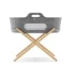 SnuzBaskit Dark Grey Moses Basket & Natural Stand 2 SnuzBaskit Dark Grey Moses Basket & Natural Stand -Pushchairs Store 3687 zoom