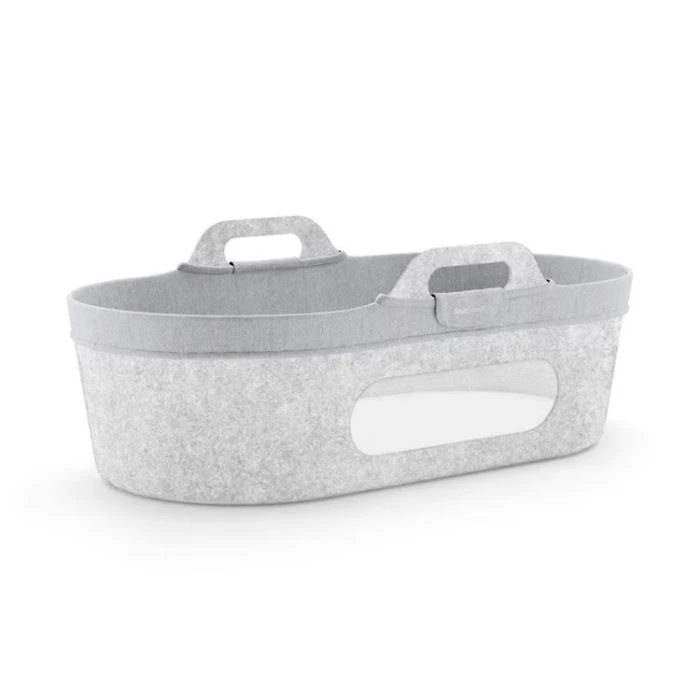 SnuzBaskit Liner - Light Grey Marl 3 SnuzBaskit Liner - Light Grey Marl