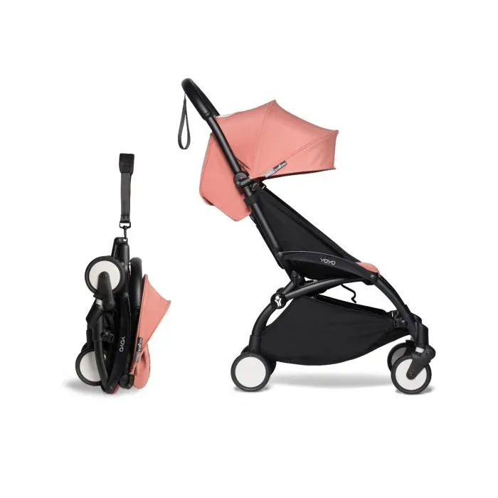 BABYZEN YOYO2 6mth+ Stroller With Free Backpack - Black With Ginger 6 BABYZEN YOYO2 6mth+ Stroller With Free Backpack - Black With Ginger - Image 4
