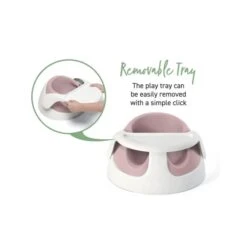 Snug Floor Seat With Activity Tray - Blossom -Pushchairs Store 6