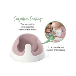 Snug Floor Seat With Activity Tray - Blossom -Pushchairs Store 7 1 1