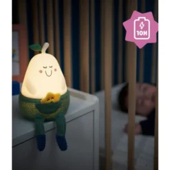 Silicone Pear-Shaped Nightlight - Bertille -Pushchairs Store 7 b950533e 9f38 4604 8a8d 2b8aadf4fd17
