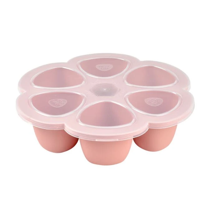 Multipurpose Silicone Storage Pots 90ml - Pink 3 Multipurpose Silicone Storage Pots 90ml - Pink