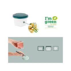 BioSource Eco Babybols Food Storage Set - 2 Sizes -Pushchairs Store a004316 babybolsbiosourceskit8x180 8x250 packwebuniversal04 3661276179202 540x