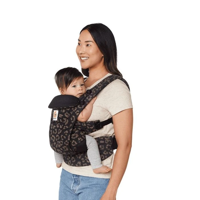 Ergobaby Omni Dream Baby Carrier - Black Leopard 4 Ergobaby Omni Dream Baby Carrier - Black Leopard - Image 2