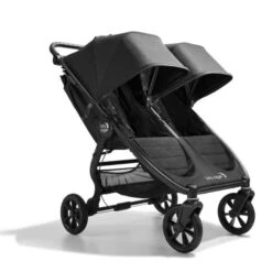 Pushchairs Store -Pushchairs Store baby jogger city mini gt2 double opulent black 1 1