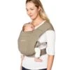 Embrace Newborn Carrier Soft Knit - Olive -Pushchairs Store baby carrier embrace soft knit olive 3 1