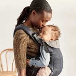 BabyBjorn Carrier Harmony 3D Mesh - Anthracite 21 BabyBjorn Carrier Harmony 3D Mesh - Anthracite -Pushchairs Store babybjorn harmony baby carrier 3d mesh anthracite lifestyle 1800x1800