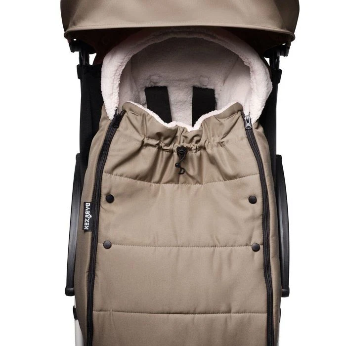 BABYZEN YOYO Footmuff Taupe 7 BABYZEN YOYO Footmuff Taupe - Image 5