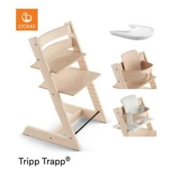 Tripp Trapp Chair, Baby Set, Cushion & Tray Package