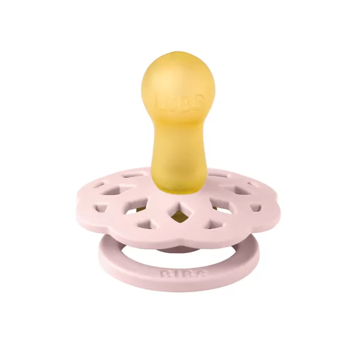 BIBS Boheme Latex Pacifiers - Ivory/Blossom - 2 Pack 5 BIBS Boheme Latex Pacifiers - Ivory/Blossom - 2 Pack - Image 3