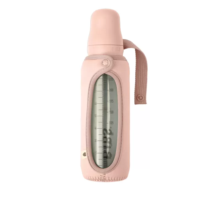 BIBS Baby Bottle Sleeve Large - Blush 3 BIBS Baby Bottle Sleeve Large - Blush