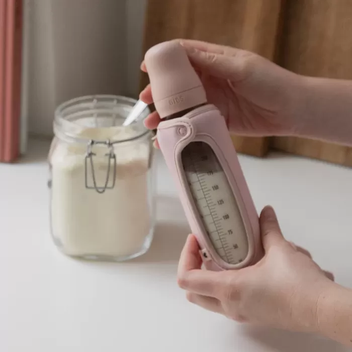 BIBS Baby Bottle Sleeve Large - Blush 4 BIBS Baby Bottle Sleeve Large - Blush - Image 2