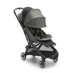 Butterfly Stroller - Black/Forest Green -Pushchairs Store bugaboo butterfly stroller forest green 4 18188.1648732409