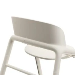 Giraffe Chair - White -Pushchairs Store bugaboo giraffe highchair white white 7 1800x1800