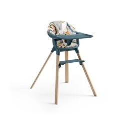Clikk™ Highchair - Fjord Blue 11 Clikk™ Highchair - Fjord Blue -Pushchairs Store clikk tray natural fjordblue harness multicircle cnfg 2