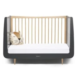 SnuzKot Skandi Cot Bed Slate - Natural 20 SnuzKot Skandi Cot Bed Slate - Natural -Pushchairs Store cot10