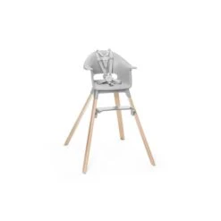 Clikk™ Highchair - Cloud Grey -Pushchairs Store ctokke clkk grey no tray