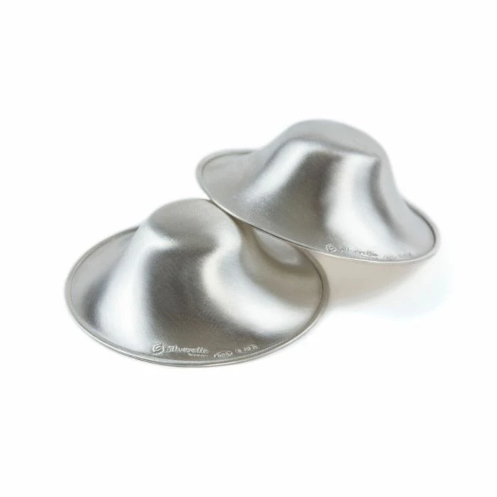 Silverette Nursing Cups - Pure 925 Silver XL Size 3 Silverette Nursing Cups - Pure 925 Silver XL Size