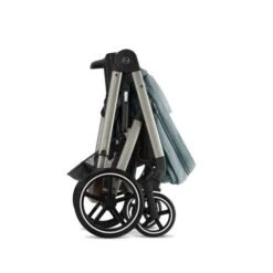 Balios S Lux Pushchair Black - Sky Blue -Pushchairs Store cyb 22 int y270 baliosslux tpe skbl folded selfstanding 18181380379ae070