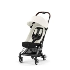 Coya Stroller Chrome - Off White -Pushchairs Store cyb 23 int y045 coya ofwh chbr withoutinlay 186a7ab3da6ddf70