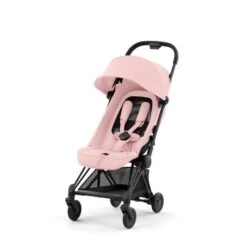 Coya Stroller Matt Black - Peach Pink 12 Coya Stroller Matt Black - Peach Pink -Pushchairs Store cyb 23 int y045 coya pcpi mabl withoutinlay 186a7ad7527c3370