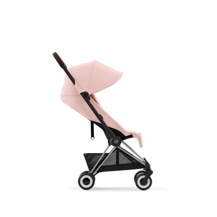 Coya Stroller Chrome - Peach Pink 6 Coya Stroller Chrome - Peach Pink - Image 4