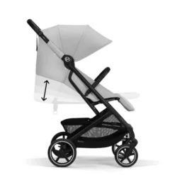 Beezy Pushchair - Fog Grey 11 Beezy Pushchair - Fog Grey -Pushchairs Store cybex compact strollers cybex beezy compact pushchair fog grey 2