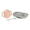 Silicone 3Pack Meal Set - Pink