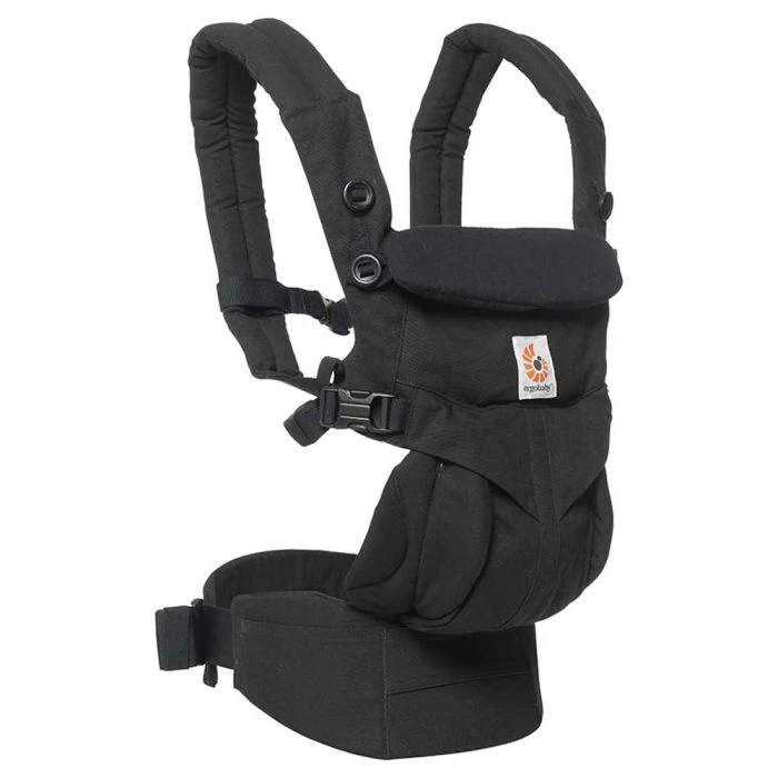 Omni 360 Baby Carrier Cotton - Pure Black 3 Omni 360 Baby Carrier Cotton - Pure Black
