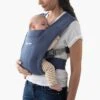 Embrace Newborn Carrier Soft Knit - Soft Navy 1 Embrace Newborn Carrier Soft Knit - Soft Navy -Pushchairs Store ergo1 1