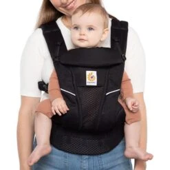 Omni Breeze Baby Carrier – Onyx Black -Pushchairs Store ergob1