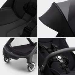 Butterfly Stroller - Black/Midnight Black 24 Butterfly Stroller - Black/Midnight Black -Pushchairs Store estorelabs.2023.09.11.bugaboo.butterfly.black .si .closeups 1