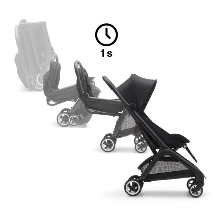 Butterfly Stroller - Black/Midnight Black 14 Butterfly Stroller - Black/Midnight Black - Image 12