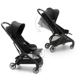 Butterfly Stroller - Black/Midnight Black 29 Butterfly Stroller - Black/Midnight Black -Pushchairs Store estorelabs.2023.09.11.bugaboo.butterfly.black .si .seat and handlebar 1