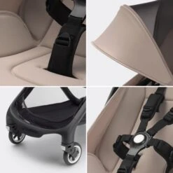 Butterfly Stroller - Black/Desert Taupe -Pushchairs Store estorelabs.2023.09.11.bugaboo.butterfly.taupe .si .closeups 1