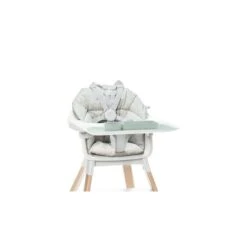 EZPZ™ Clikk™ Placemat - Soft Grey -Pushchairs Store ezpzbystokke softmint onclikkchair white 190919 sp 51673 1