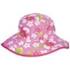 Baby Sun Hat Floral Pink -Pushchairs Store floral pink 1024x1024 1